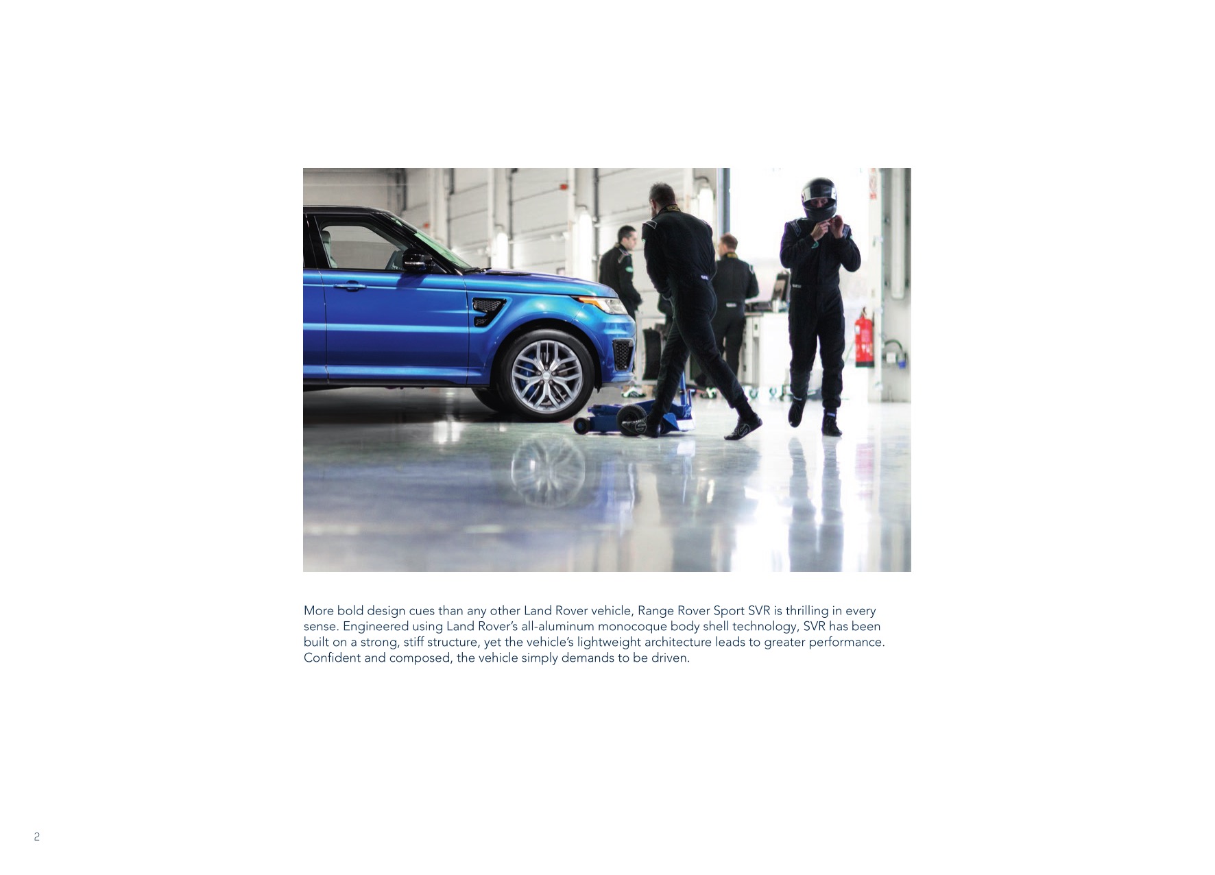 2015 Range Rover Sport SVR Brochure Page 4
